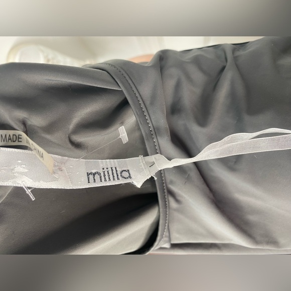 Miilla NWT Elegant Heather Grey Sleeveless Dress - Picture 14 of 16